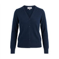 100% Cashmere Ladies V Neck Cardigan - Astral - Heritage Of Scotland - XS