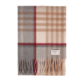100% Pure Lambswool Blanket Throw – Luxury Soft Warm Wool Blanket - Home Décor - 100% Pure Lambswool Blanket Throw – Luxury Soft Warm Wool Blanket - Home Décor - CHEQUER TARTAN CAMEL AND GREY - Heritage Of Scotland -