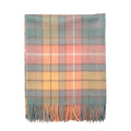 100% Pure Lambswool Tartan Blanket – Luxury Soft Warm Plaid Wool Throw - Home Décor - Buchanan Antique - Heritage Of Scotland -
