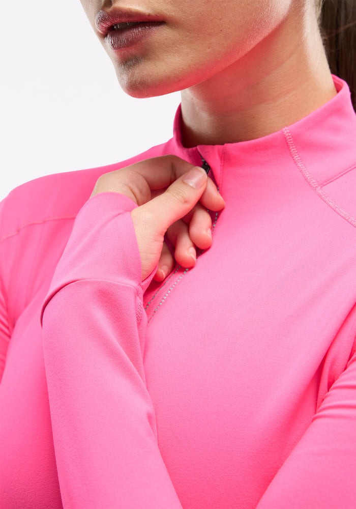 Active Brushed Jersey ¼ Zip