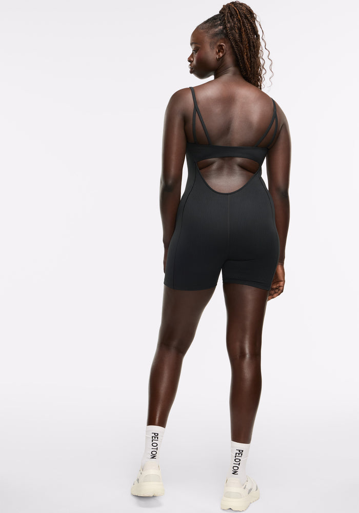 Active Rib V-Neck Bodysuit 5"