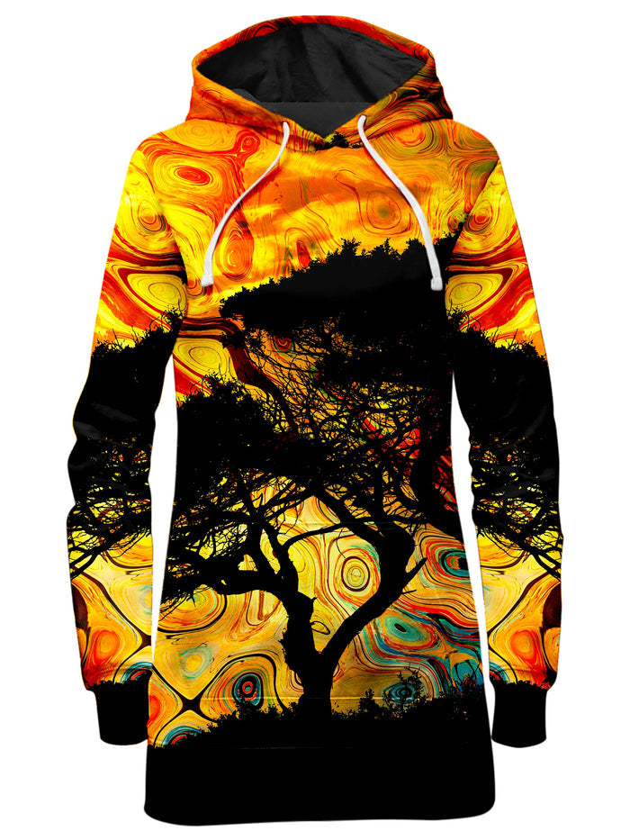 African Sun Hoodie Dress Lucid Eye Studios Epic Hoodie