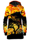 African Sun Hoodie Dress Lucid Eye Studios Epic Hoodie