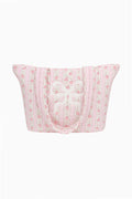 Aja Quilted Cotton Tote Bag