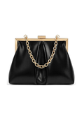Alani - Gold Chain Clutch Bag : Luxe Metallic Evening Clutch Purse