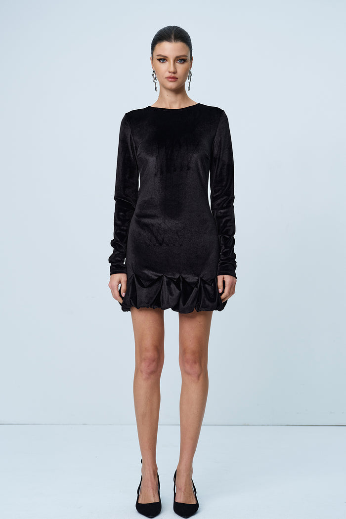 Ameera Ruffle Bodycon Mini Dress