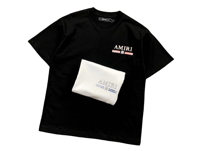 AMIRI Ancien Tee Black