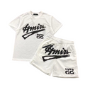 AMIRI Basketball 22 Short Set White