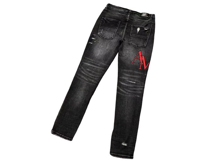 AMIRI Death Denim Jeans Black