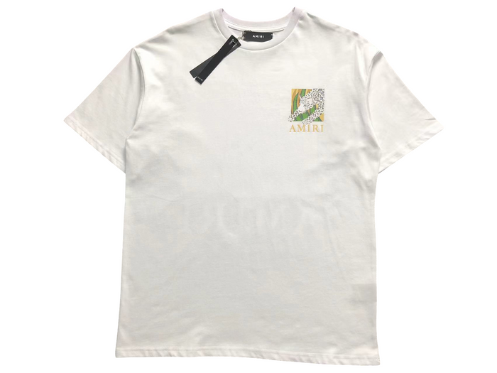 AMIRI Leopard Tee White