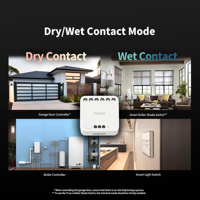 Aqara dvostruki relejni Zigbee modul T2 (DCM-K01)