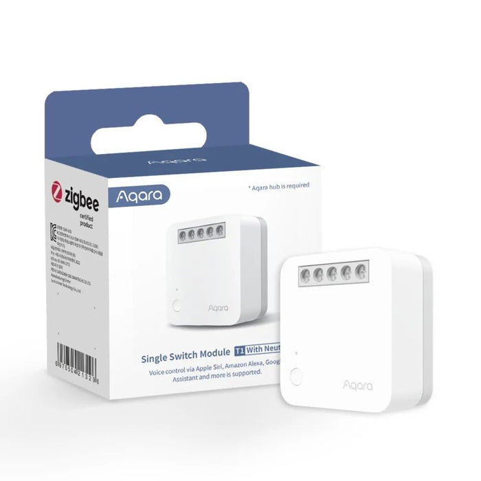 Aqara jednostruki relejni modul Zigbee SSM-U02 bez neutralnog vodiča