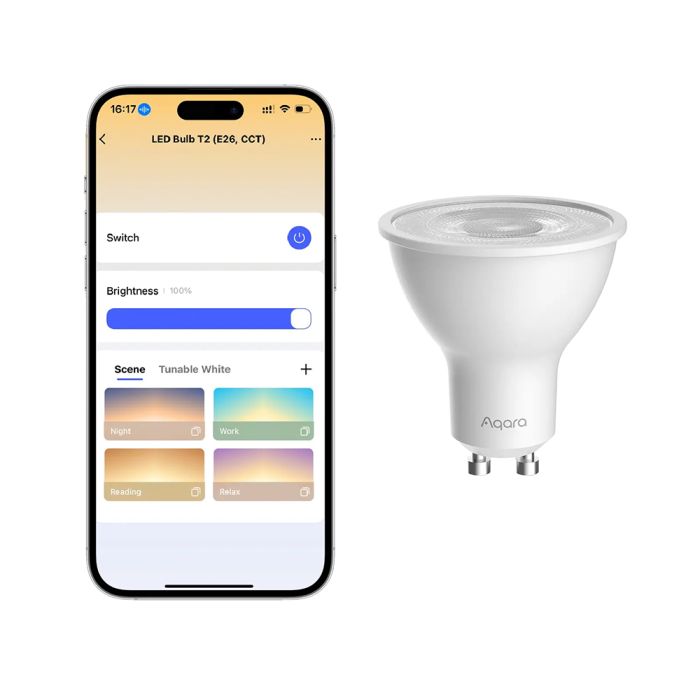 Aqara pametna LED žarulja T2, GU10 CCT (LB-L03E)