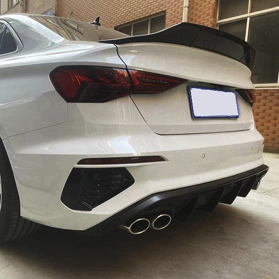 Audi A3/S3 8Y Body Kit Rear Spoiler Rear Diffuser sedan | Lur Design