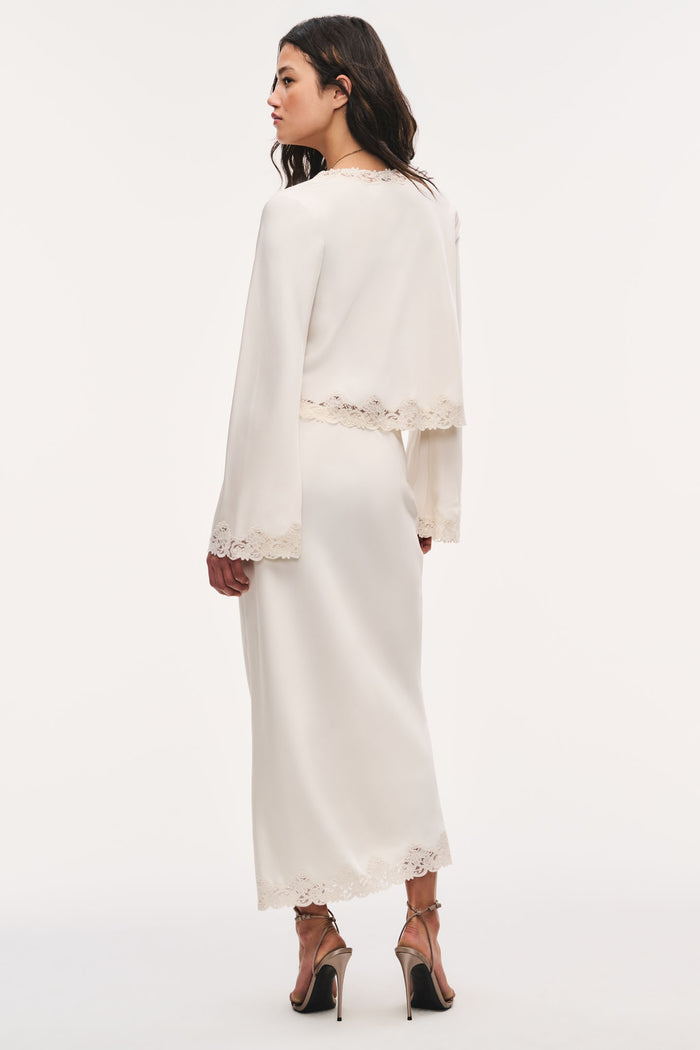 Avelaine Crepe Maxi Skirt