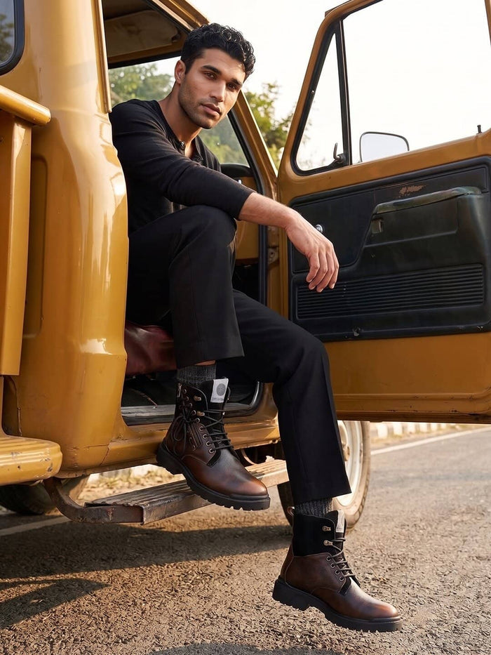 Bacca Bucci Combat Boots