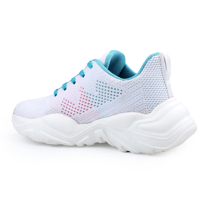 Bacca Bucci COOPER Low-top Platform Fashion Sneakers For Women | StreetWear Knitted Chunky Sneakers