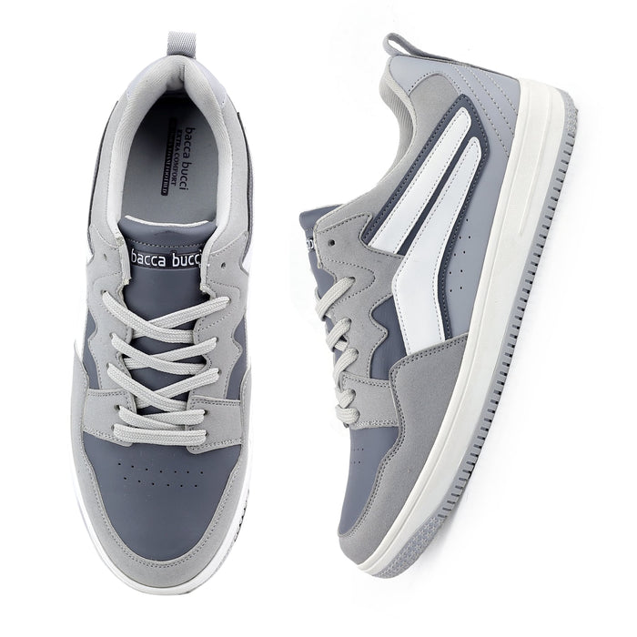 Bacca Bucci HEBRON Low-top Street Men's Fashion Sneakers with Lightweighted Rubber Outsole