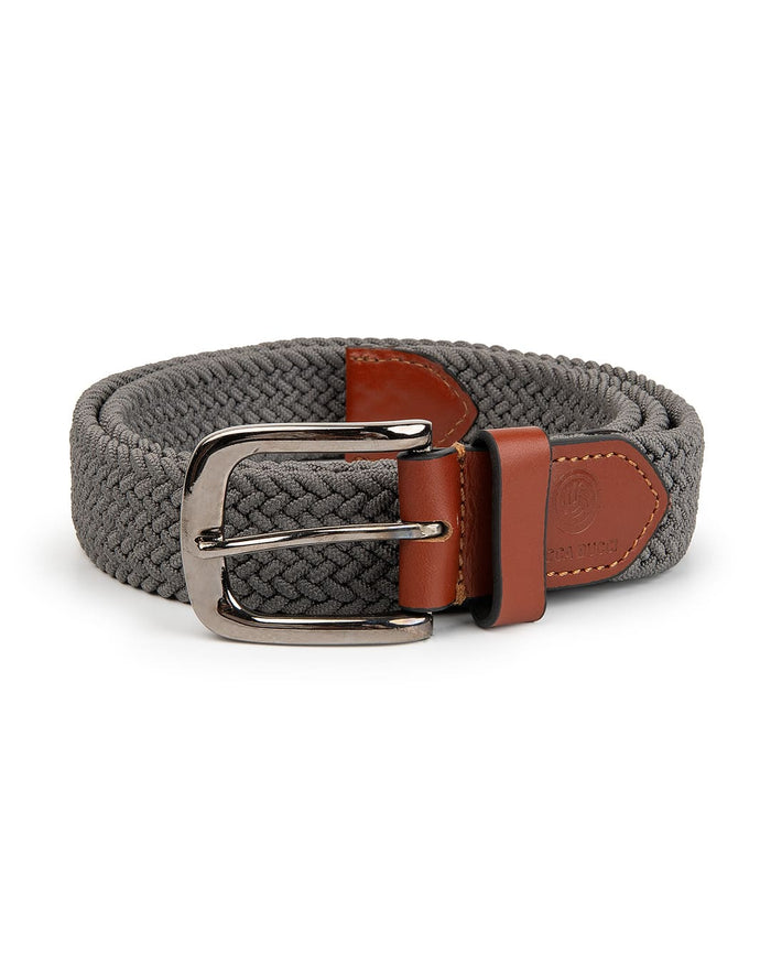 Bacca Bucci Men's Premium Elastic Braided Stretch Belt—Perfect for Golf, Casual, and Everyday Wear