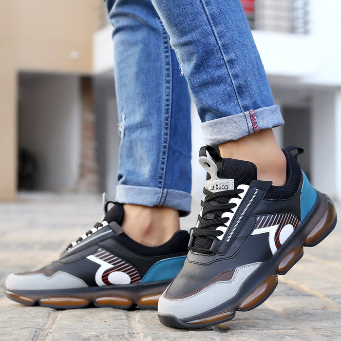 Bacca Bucci Viking Men's Exclusive X9X Elevated Sneakers | Hyper Airsole Conduit