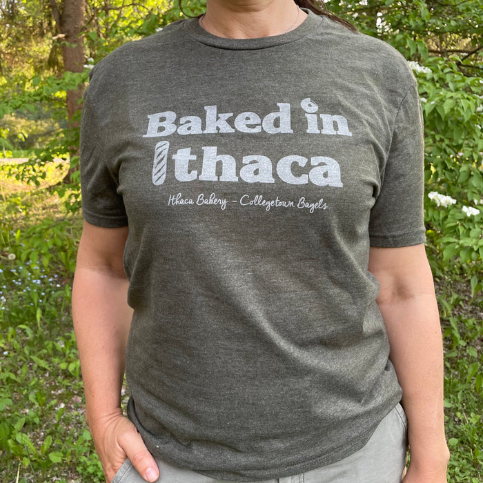 Baked in Ithaca Mocha tee