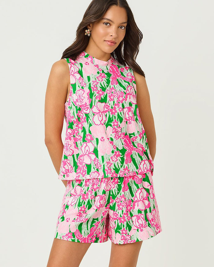 Lilly Pulitzer - Bal Harbour Stretch Short - Putting Green Hannah