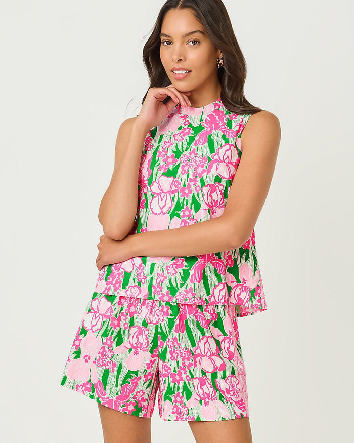 Lilly Pulitzer - Bal Harbour Stretch Short - Putting Green Hannah