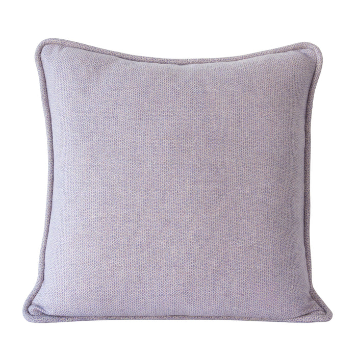 Ballyartella Cushion Crocus Purple Amethyst Herringbone