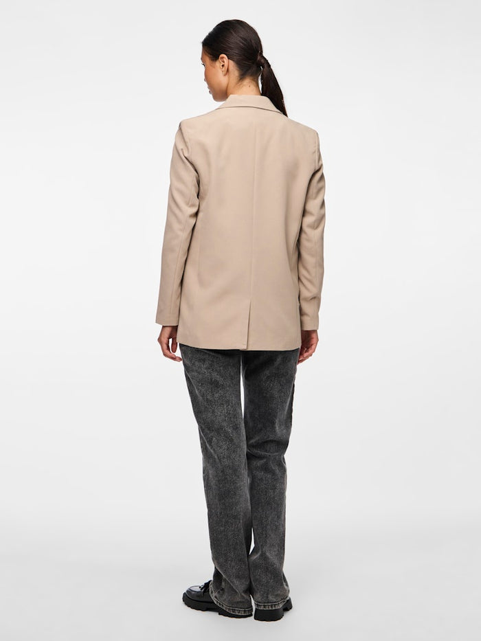 Belinda Blazer (Silver/Mink)