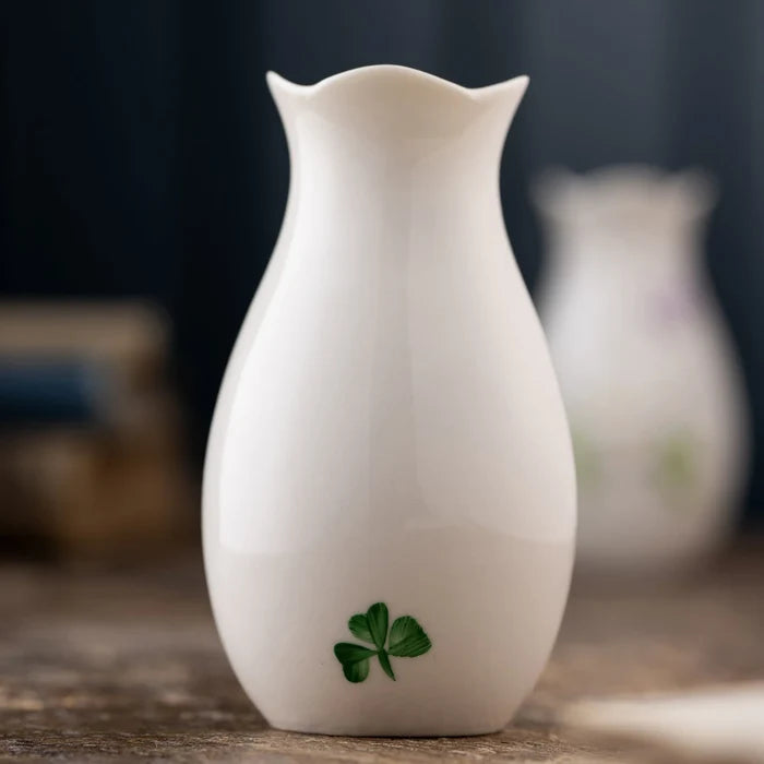 Belleek Classic Forget Me Not Mini Vase