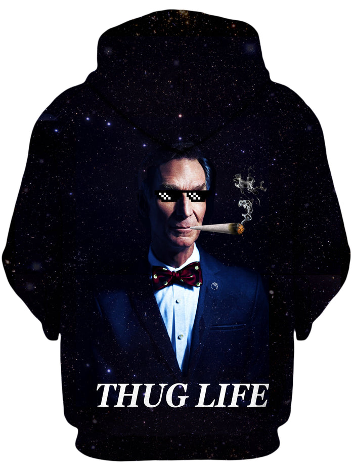 Bill Hye Thug Life Unisex Zip-Up Hoodie Noctum X Truth Epic Hoodie