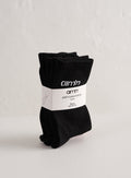 Black Aim'n Logo Socks 3-Pack