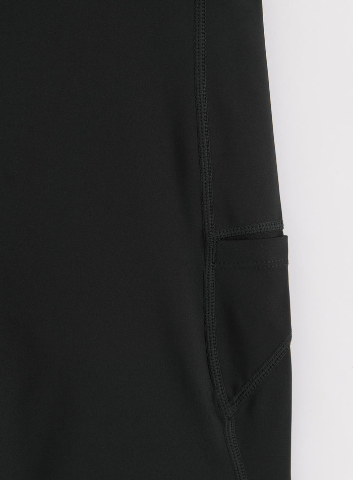 Black Running Biker Shorts