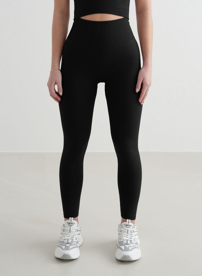 Black Shape Seamless Tights