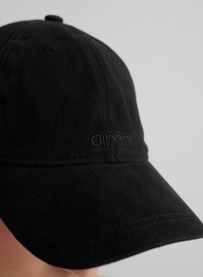 Black Small Logo Cap