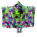 Blacklight Rave Glitch Hooded Blanket Big Tex Funkadelic Epic Hoodie