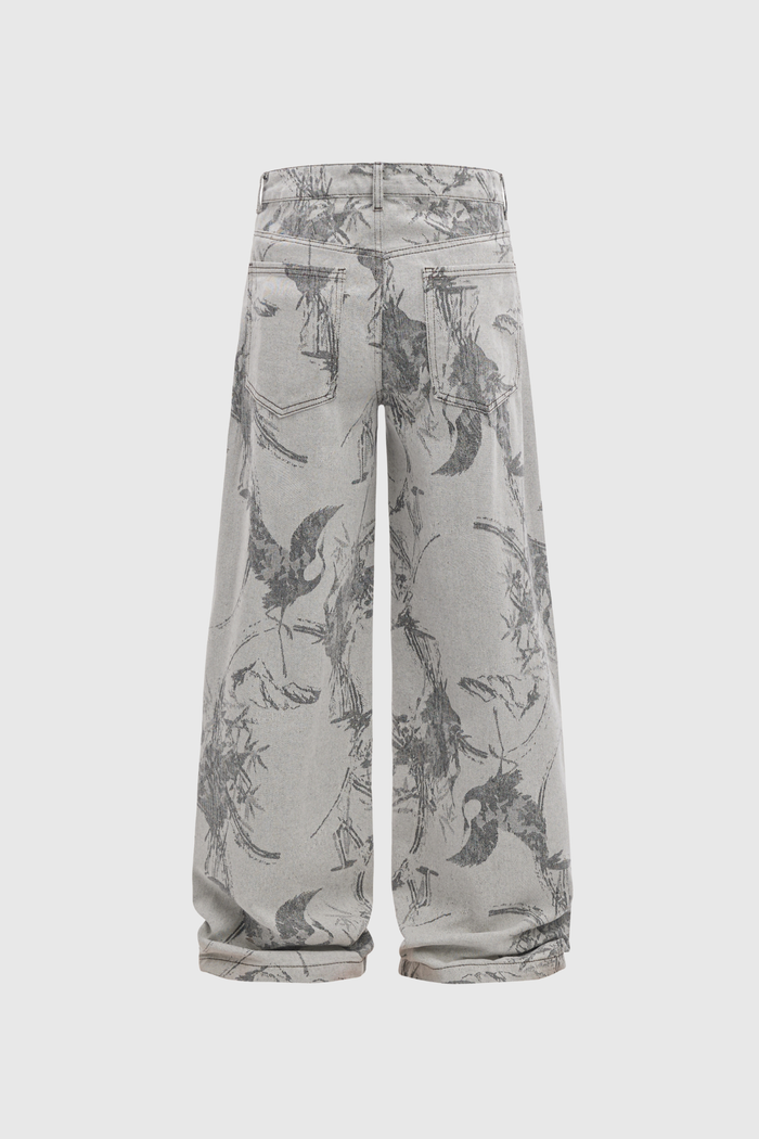 Botros Print Jeans