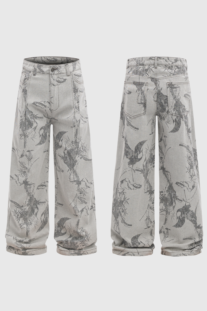 Botros Print Jeans