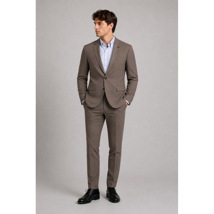 Clean Cut Copenhagen BRENDON JERSEY BLAZER Blazere Dark Khaki
