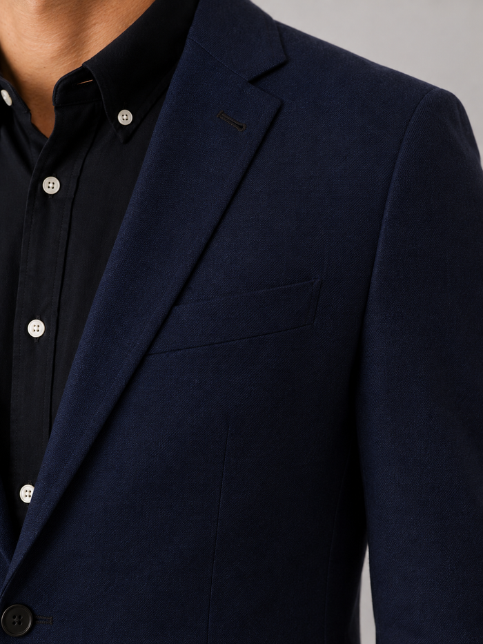 Clean Cut Copenhagen BRENDON JERSEY BLAZER Blazere Navy