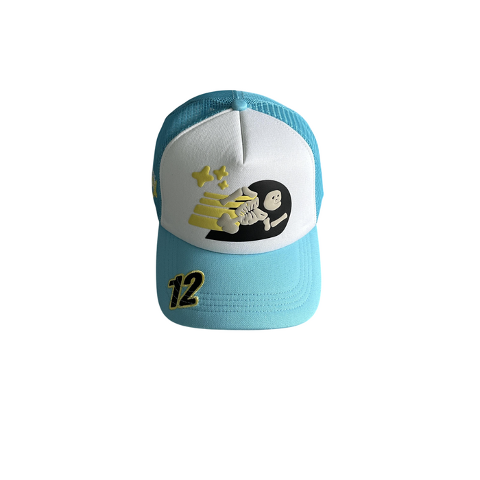 Broken Planet Trucker Cap Blue/Yellow