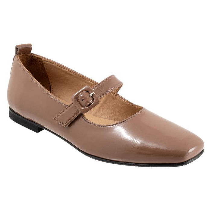 Bueno ELIANA Mary Jane in Taupe Patent Leather - Crush Marketplace