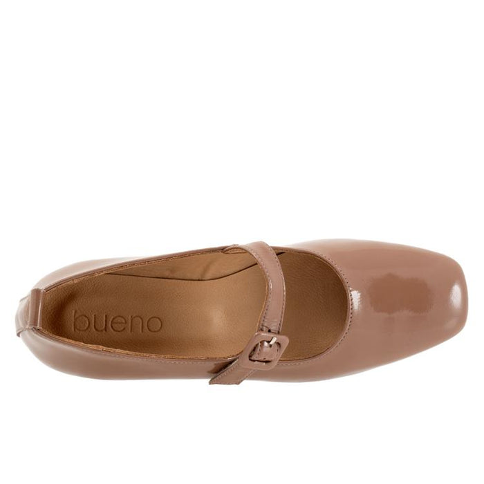 Bueno ELIANA Mary Jane in Taupe Patent Leather - Crush Marketplace