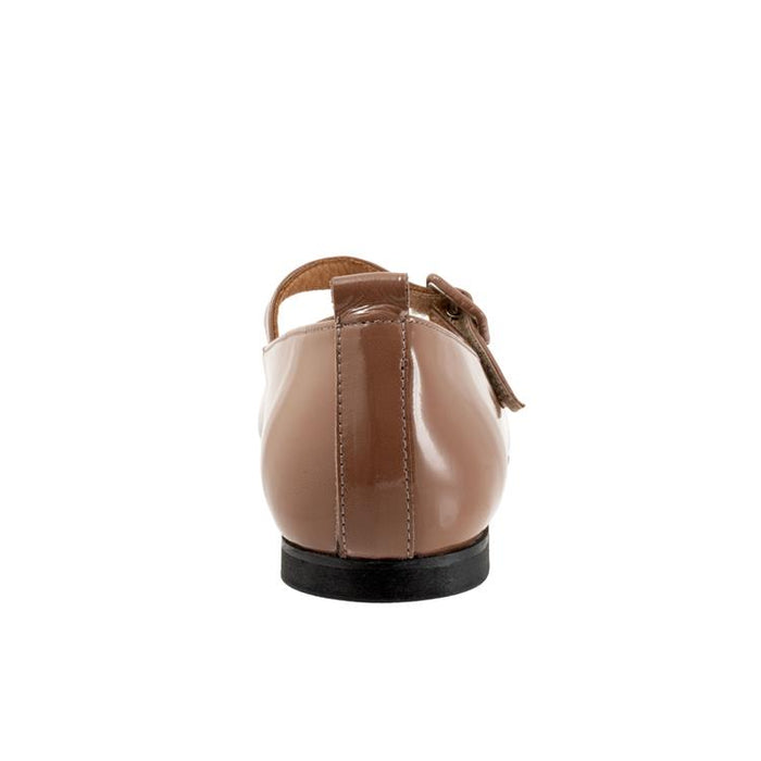 Bueno ELIANA Mary Jane in Taupe Patent Leather - Crush Marketplace