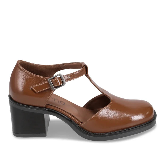 Bueno RORY in Walnut Patent Leather - Crush Marketplace