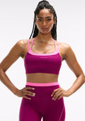Cadent Faux Layered Double Strap Bra