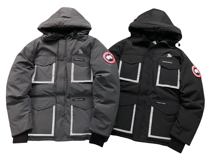 Canada Goose x OVO Constable Parka Grey Reflective