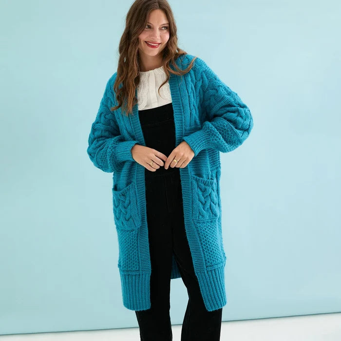 Cara & The Sky Alex Cardigan in Teal - Crush Marketplace