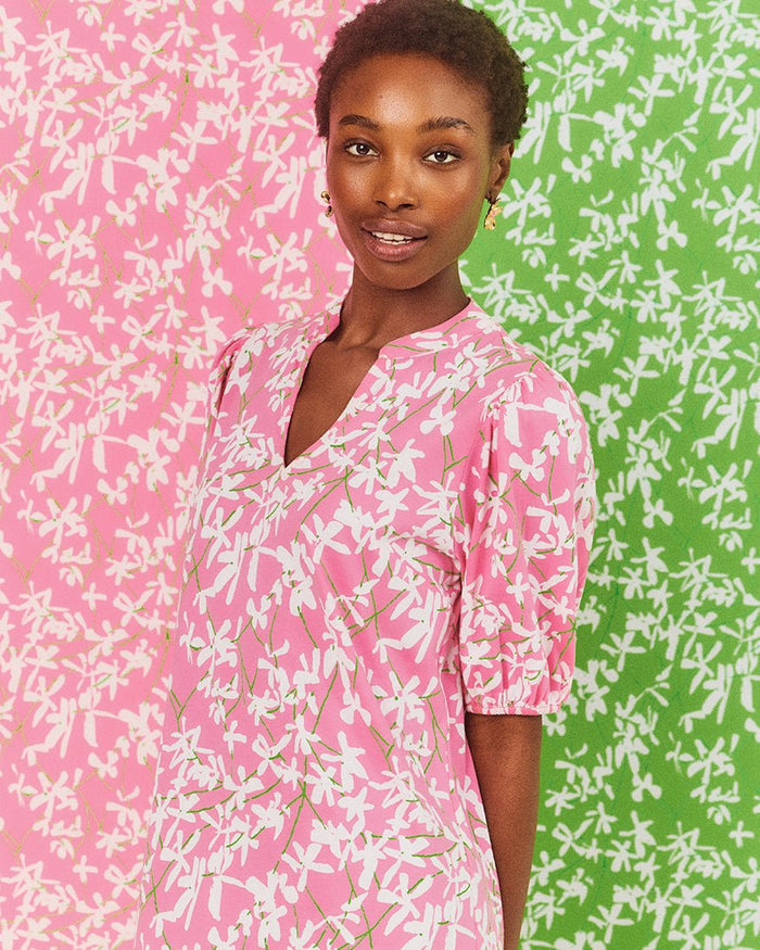 Confetti Pink Liza Overprint / XXS