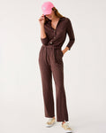 Lilly Pulitzer - Cecilia Jumpsuit Upf 50 Plus - French Roast X Noir Heather